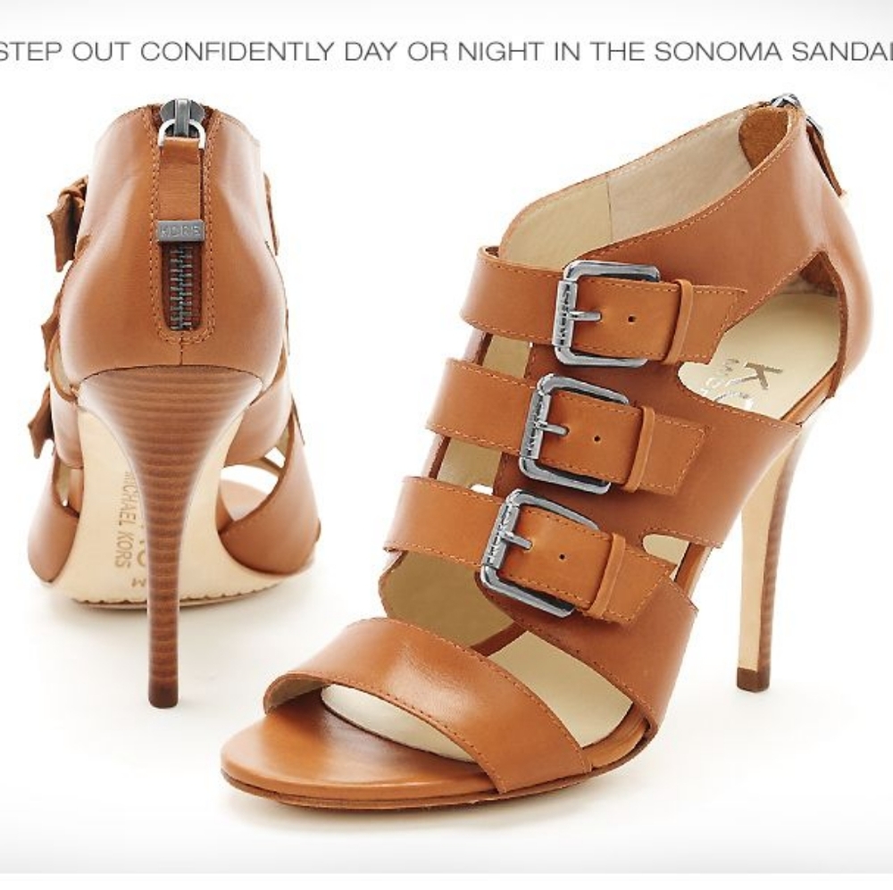 Leather Michael kors heels
